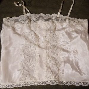 Beautiful Ecru lacy cami